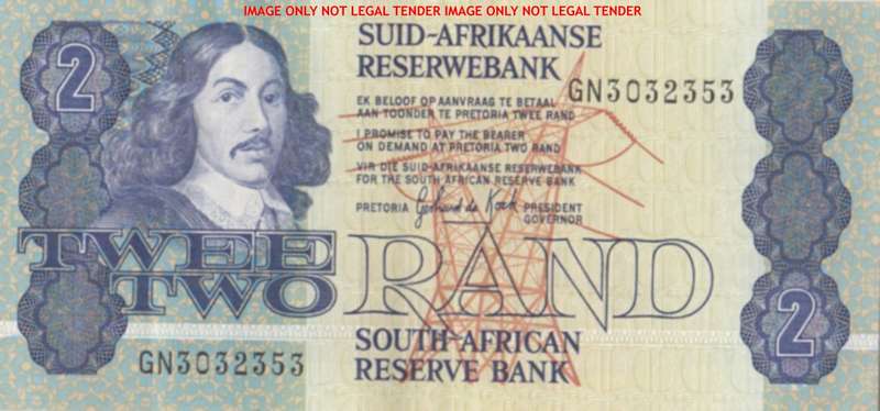 GPC DE KOCK   R2  NOTE   SOUTH AFRICA         GN3032353        SET025
