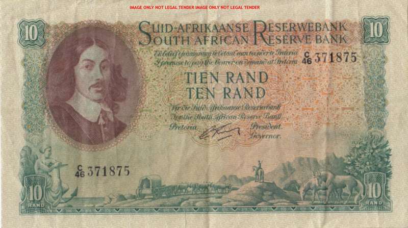G RISSIK      R10  Banknote     C46 371875      SET040