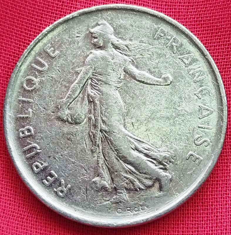 1971         5 FRANCS Coin      FRANCE          SUN16170