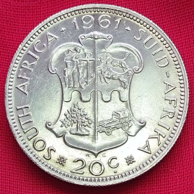 1961   20c   Coin        Silver (.500)        SUN16171