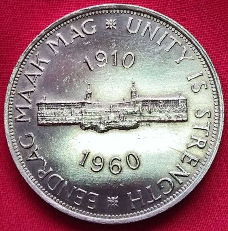 1960    5 SHILLING  COIN      (SILVER )          SUN16183