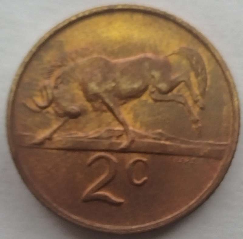 1970  2 CENT      RSA       SUN16190