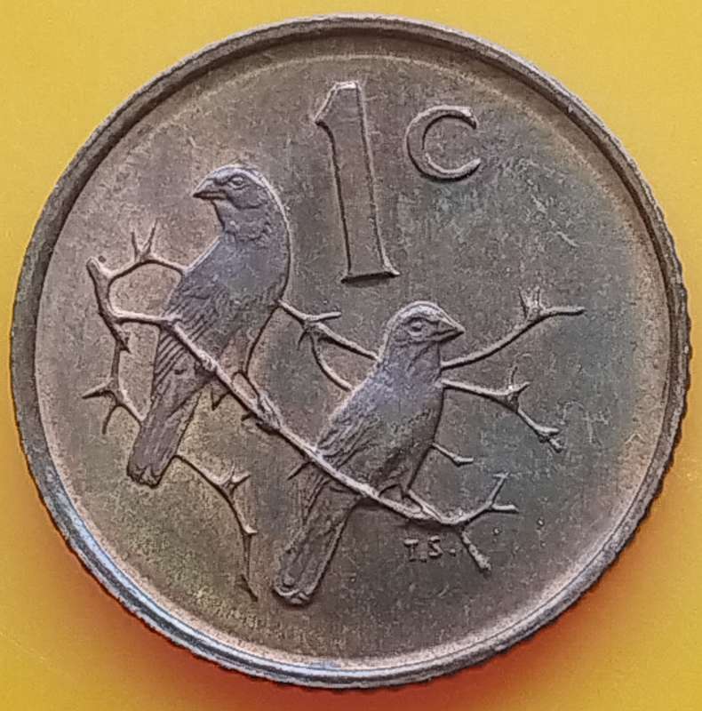 1966   1c   COIN   (Afrikaans)       SUN16201