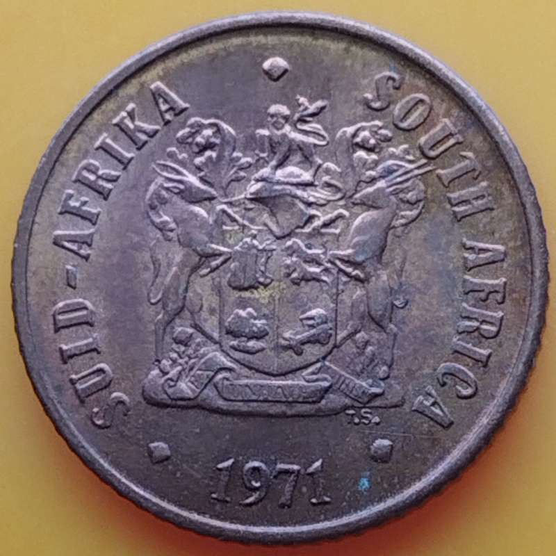 1971   1c   Coin                SUN16204