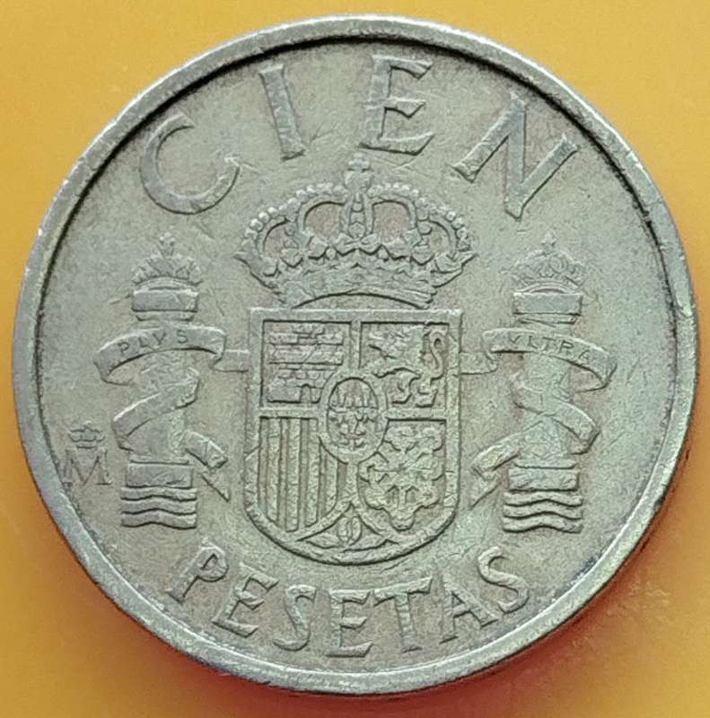 1984   CIEN Pesetas -    Coin       Spain         SUN16207