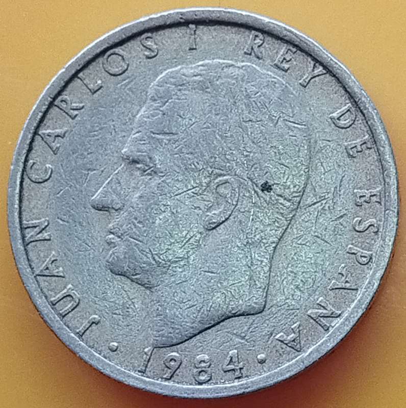 1984   CIEN Pesetas -    Coin       Spain         SUN16207