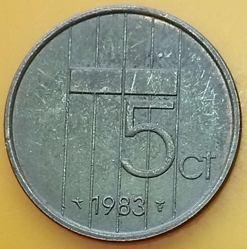 1983  5 Cents      Netherlands          SUN16213