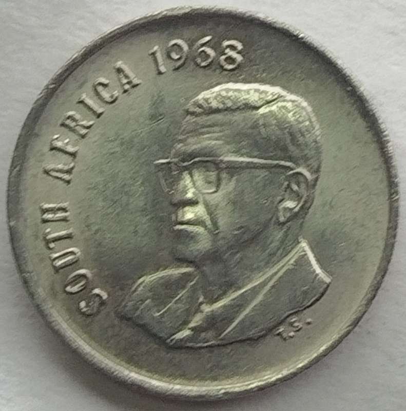 1968   5c   COIN   (English)       SUN16215