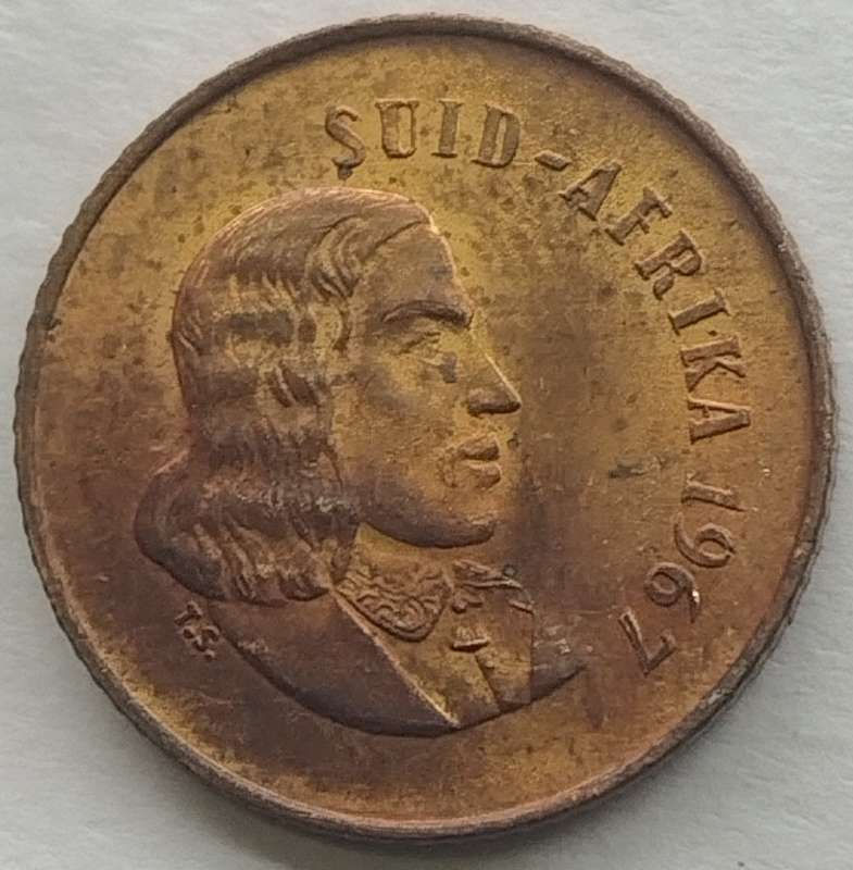 1967   1c   COIN   (Afrikaans)       SUN16216
