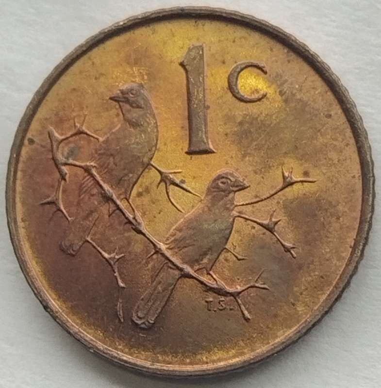 1967   1c   COIN   (Afrikaans)       SUN16216