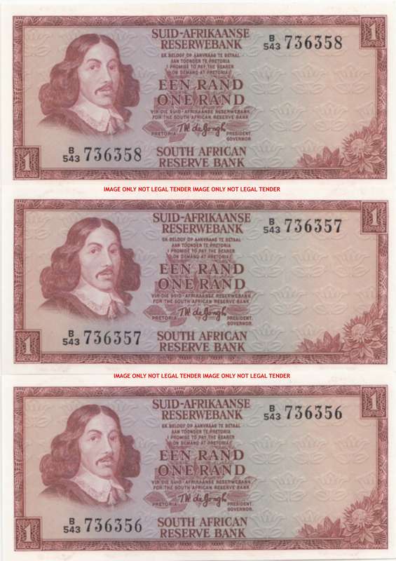 ***   TW DE JONGH   R1 Set  : Three Consecutive Notes   ***      SET029B