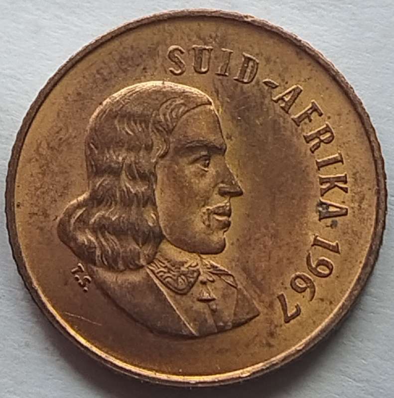 1967   1c   COIN   (Afrikaans)       SUN16222
