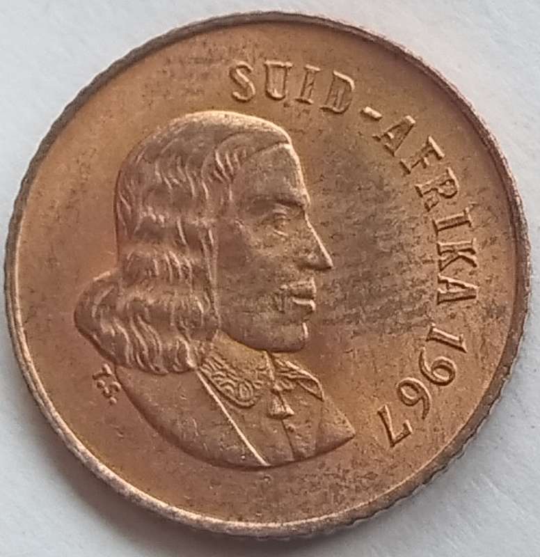 1967   1c   COIN   (Afrikaans)       SUN16225