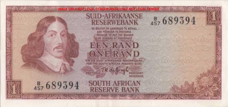 TW DE JONGH   R1   NOTE          B457 689394       SET013