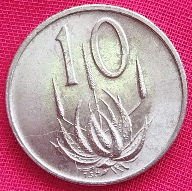 1974  10c  RSA                      SUN16251