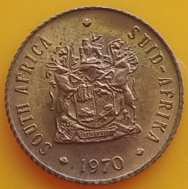 1970     1/2  Cent     Coin                SUN16253
