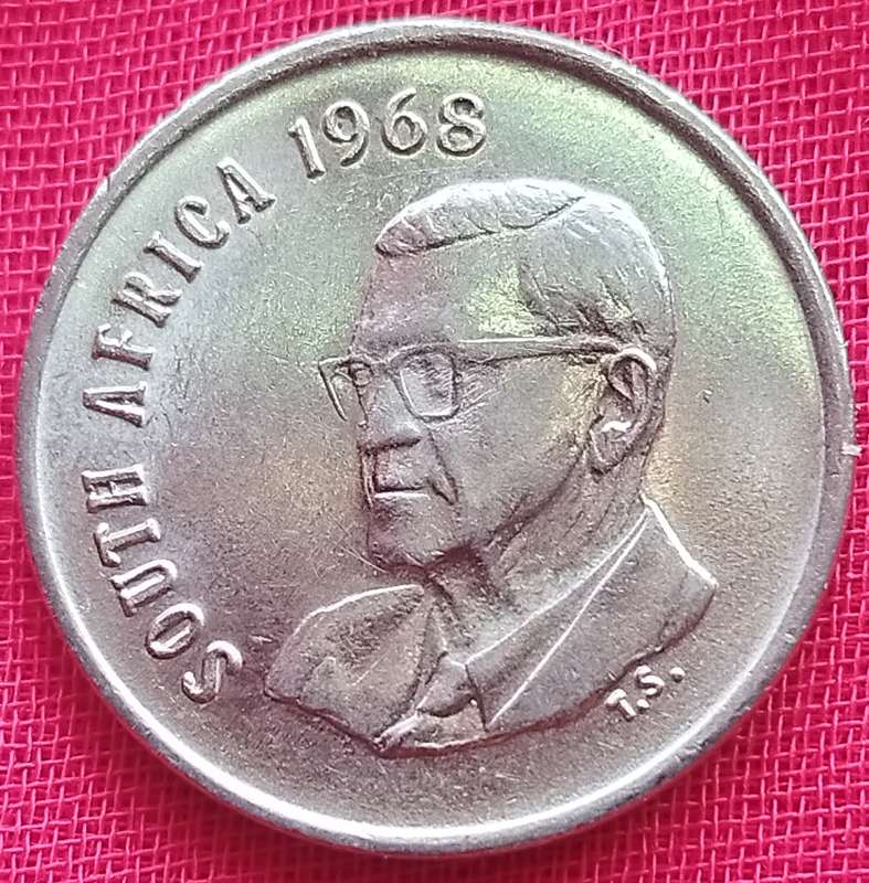 1968   5c   COIN   (English)       SUN16257