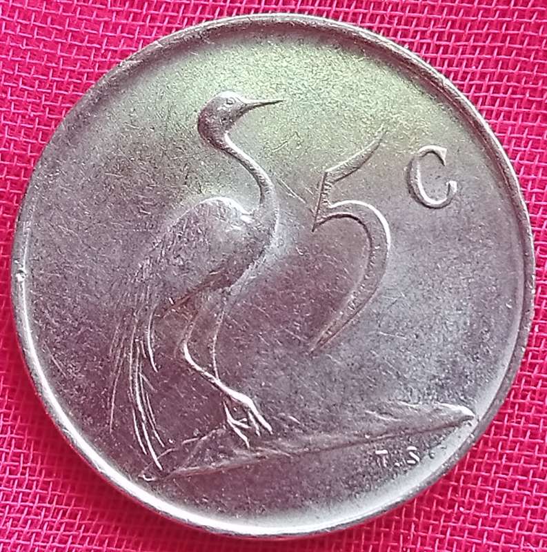 1968   5c   COIN   (English)       SUN16257