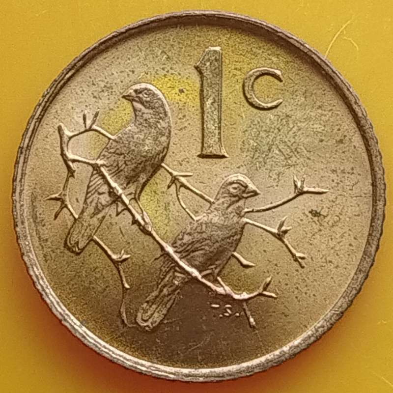 1968   1c   COIN   (Afrikaans)       SUN16261
