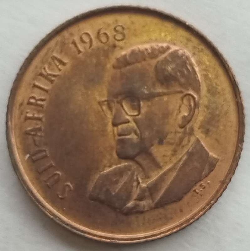 1968   2c   COIN   (Afrikaans)       SUN16274