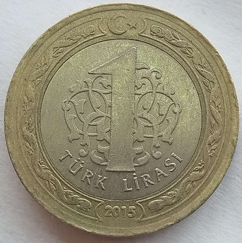 2015      1 Lira Coin    Turkey         SUN16288