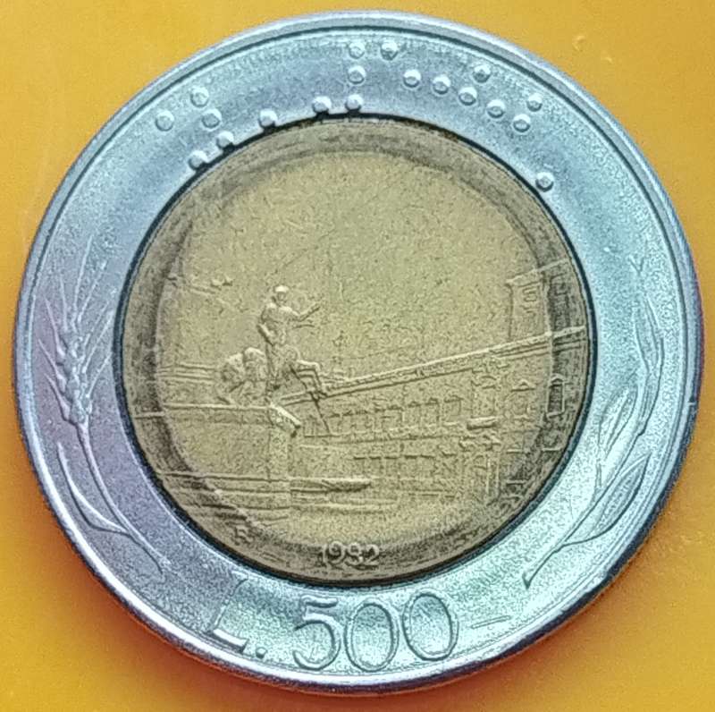 1992  500 Lire     ITALY         SUN16298