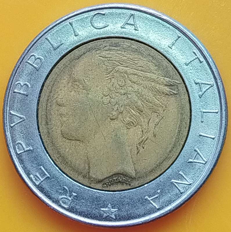 1992  500 Lire     ITALY         SUN16298