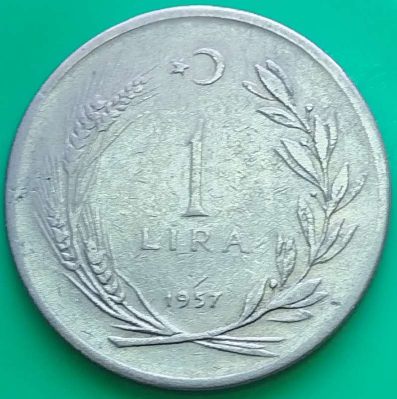 2057      1 Lira Coin    Turkey         SUN16309