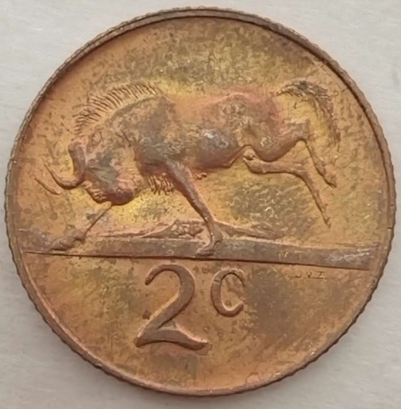 1968   2c   COIN   (Afrikaans)       SUN16314