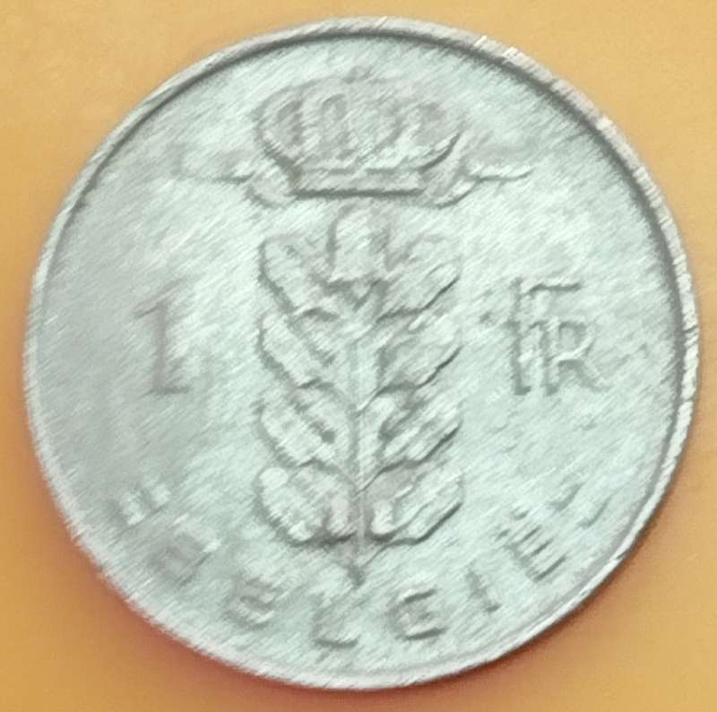 1969        1 Franc  COIN      Belgium          SUN16318