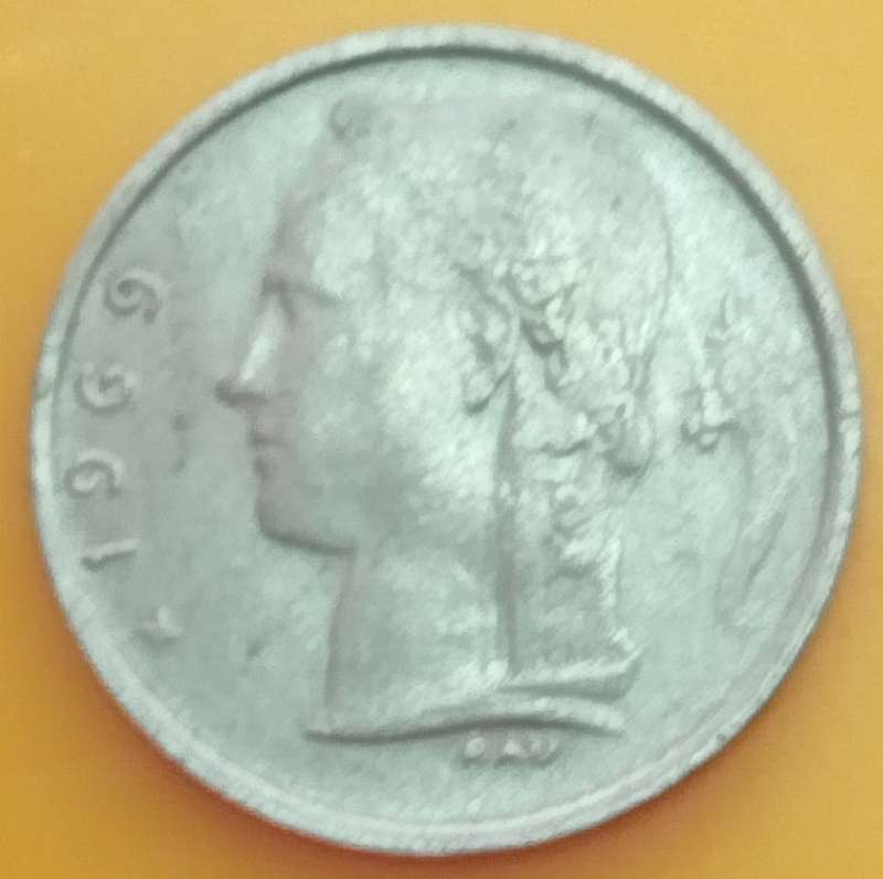 1969        1 Franc  COIN      Belgium          SUN16318
