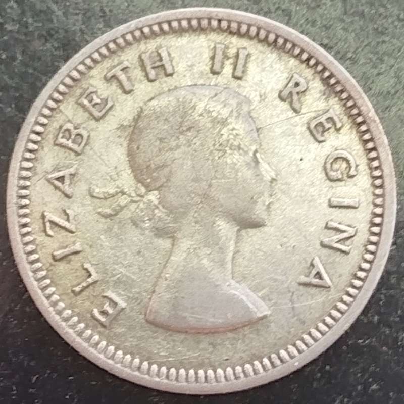 1953  Threepence Coin   (SILVER   0.500)             SUN16320