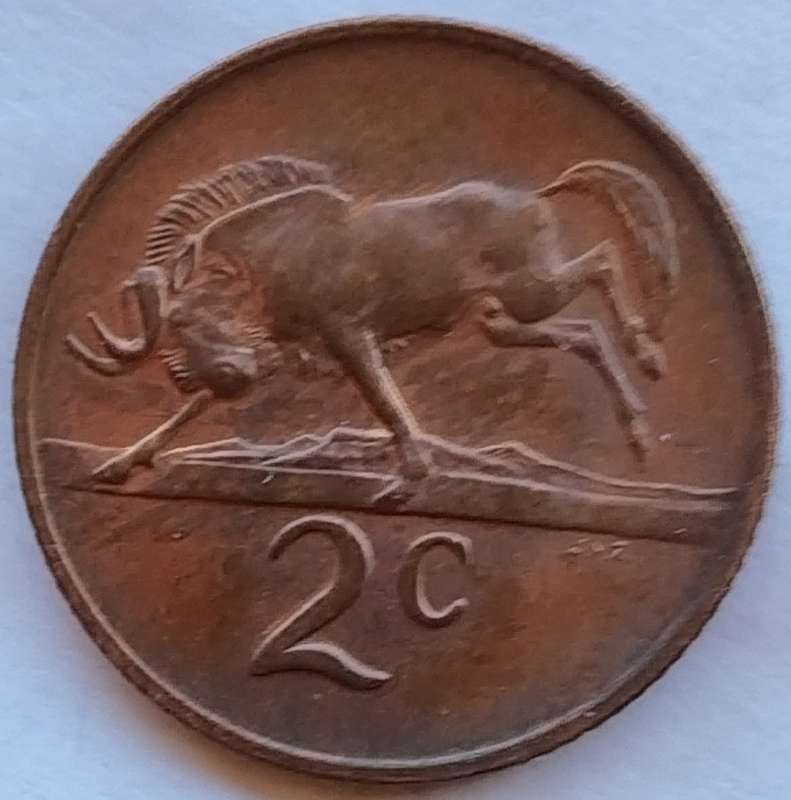 1970  2 CENT      RSA       SUN16338