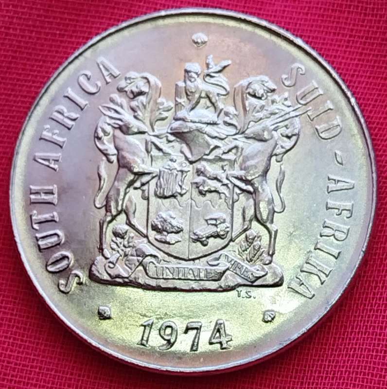1974  50c  RSA                      SUN16340