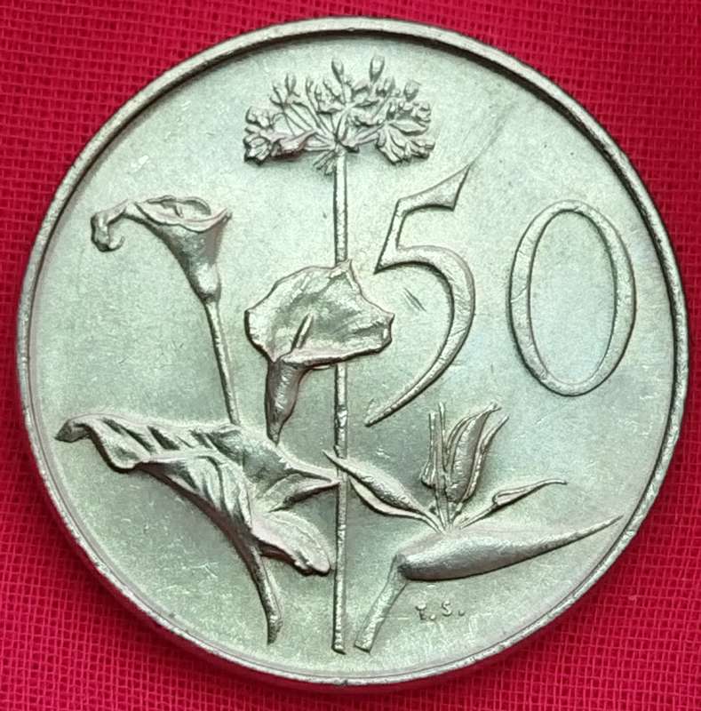 1975   50c  RSA                      SUN16347