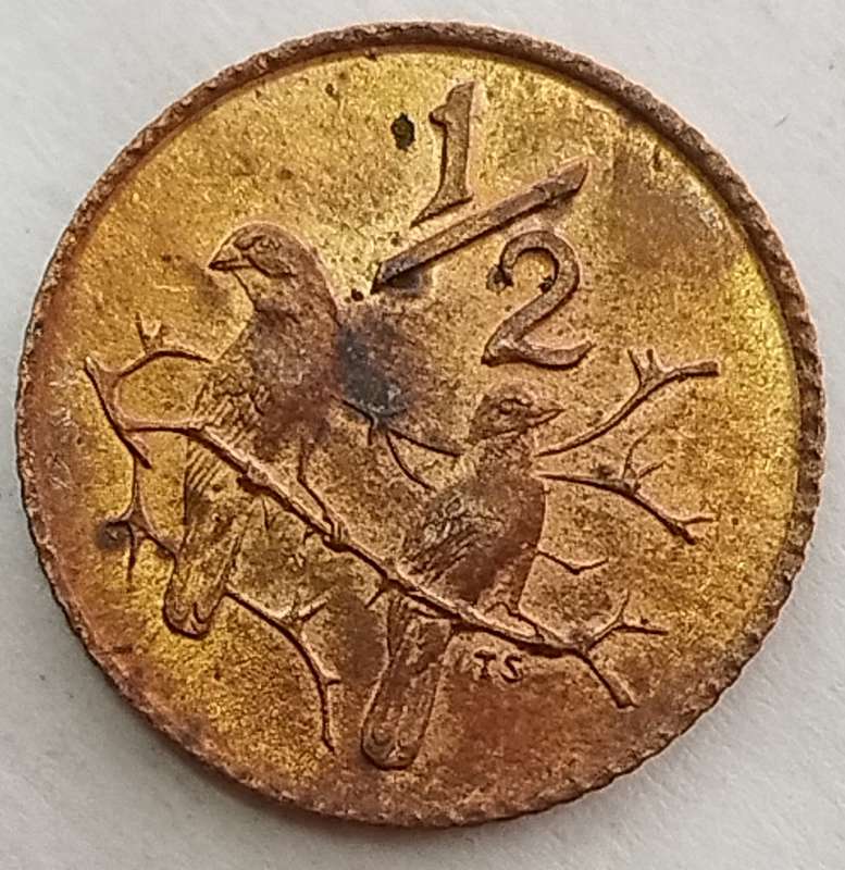 1970     1/2  Cent     Coin                SUN16353