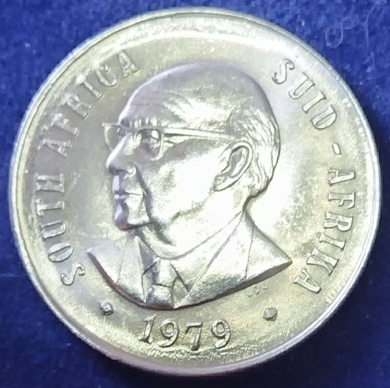 1979   50c   Coin      RSA       SUN16383