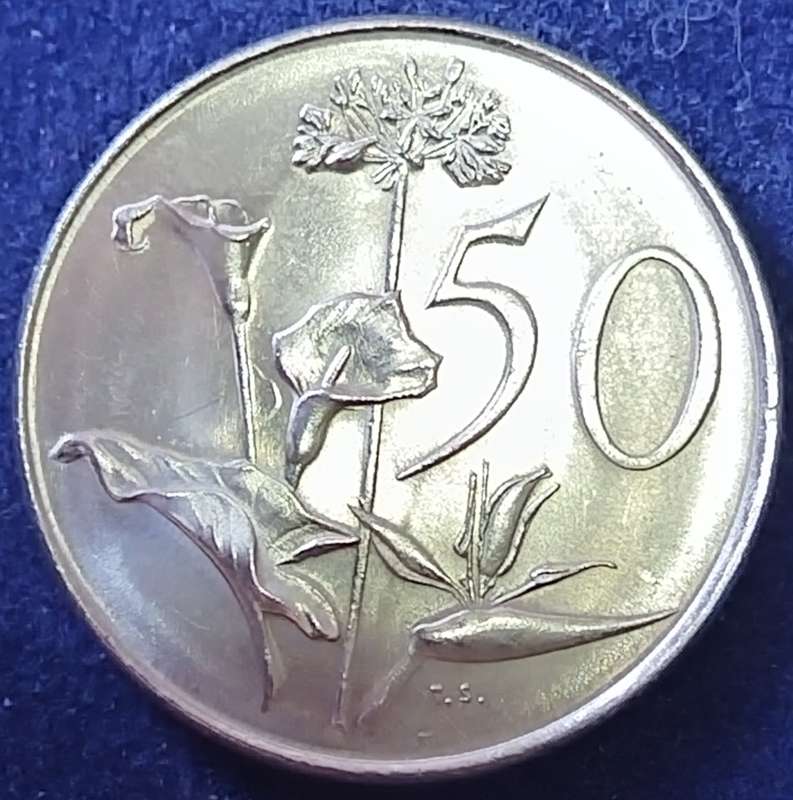 1979   50c   Coin      RSA       SUN16383