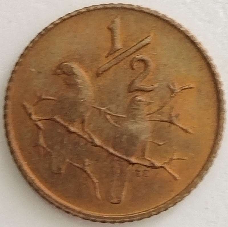 1970     1/2  Cent     Coin                SUN16389