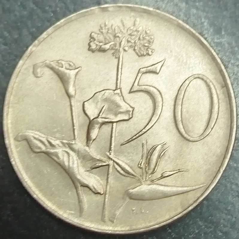 1977   50c  RSA                      SUN16392