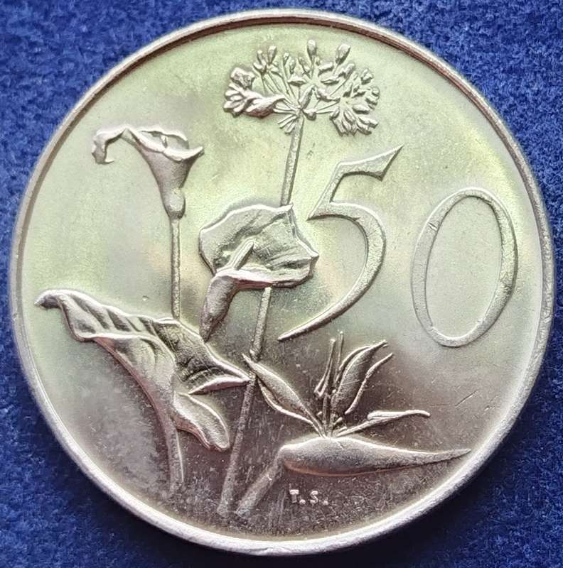 1972   50c  RSA                      SUN16396