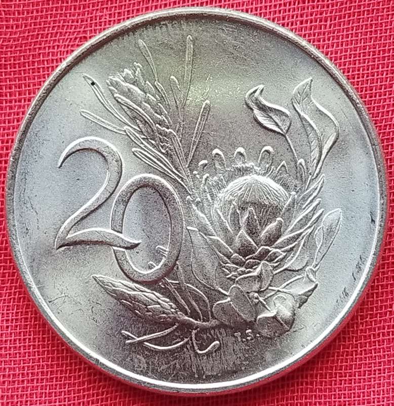 1965   20c   COIN   (Afrikaans)       SUN16406