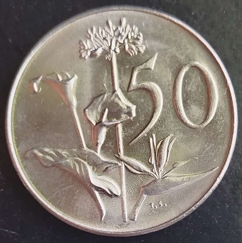 1966  50c   COIN   (Afrikaans)       SUN16419