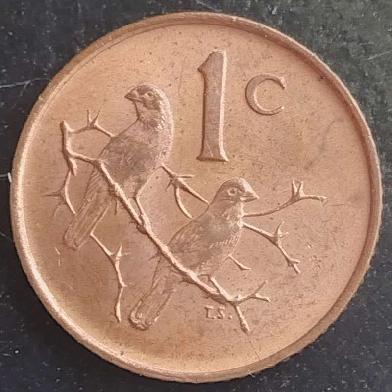 1966   1c   COIN   (Afrikaans)       SUN16420