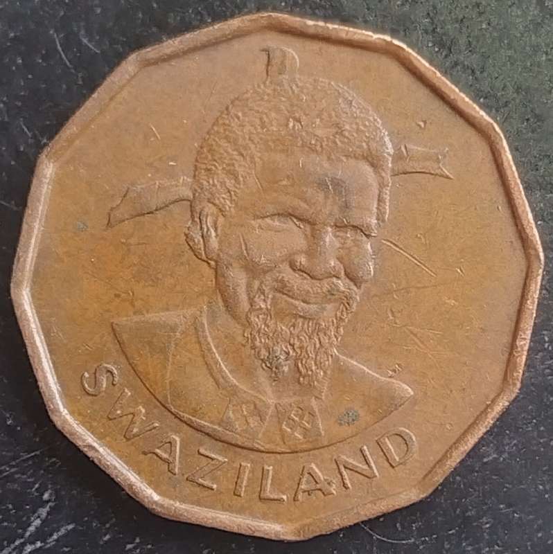 1974   1 CENT COIN       SWAZILAND                      SUN16421