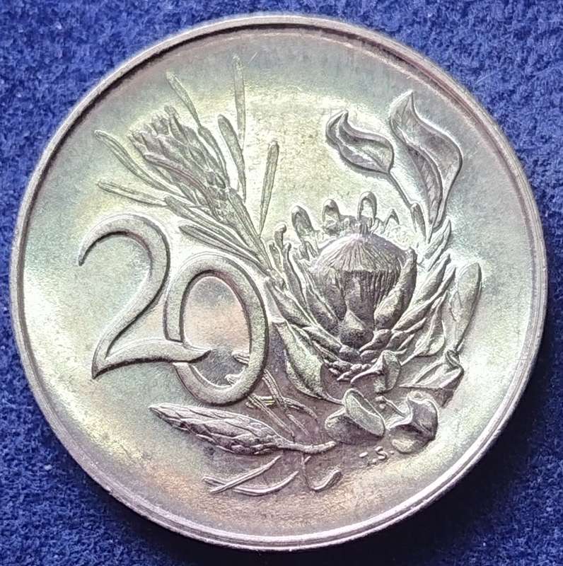 1966  20c   COIN   (Afrikaans)       SUN16422