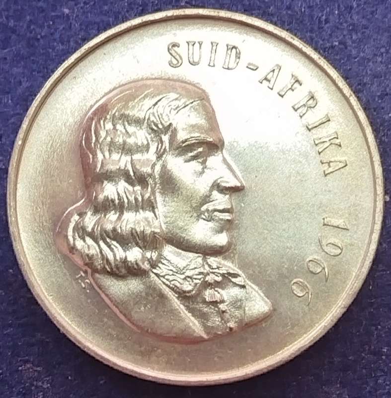 1966  20c   COIN   (Afrikaans)       SUN16434