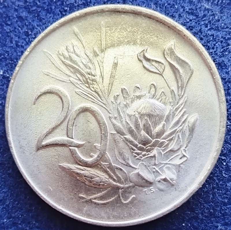 1965   20c   COIN   (Afrikaans)       SUN16442
