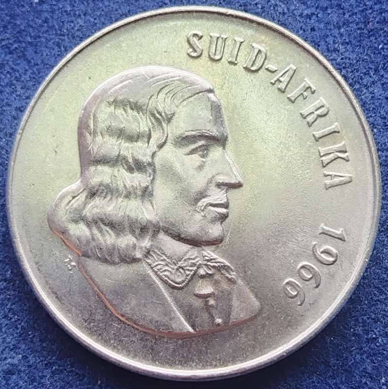 1966  50c   COIN   (Afrikaans)       SUN16457