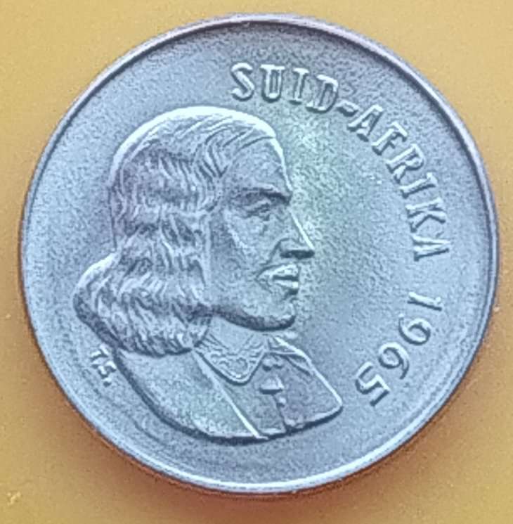 1965   5c   COIN   (Afrikaans)       SUN16486